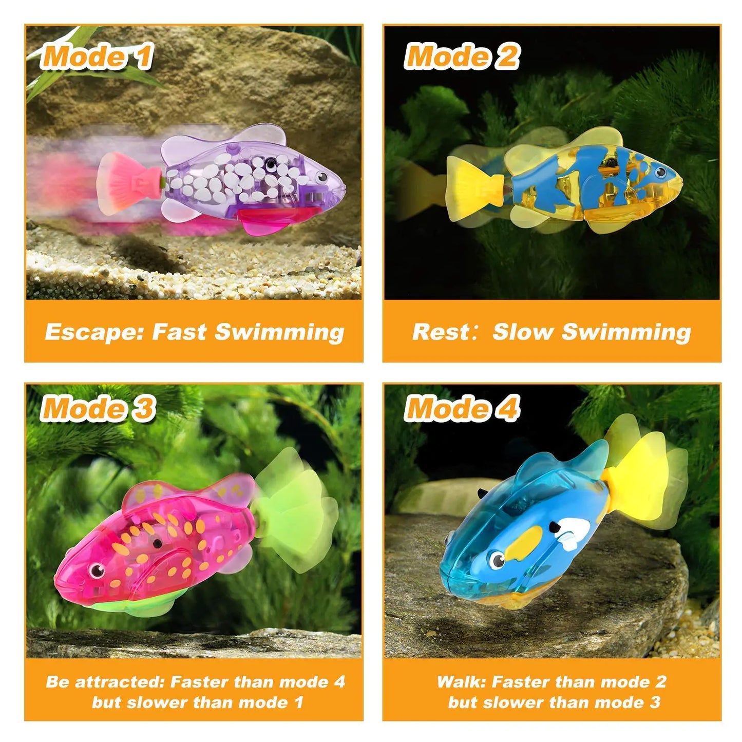 Swim & Pounce: Electronic Fish Cat Toy