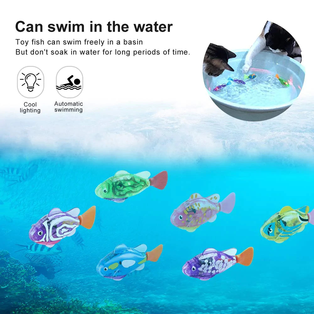 Swim & Pounce: Electronic Fish Cat Toy