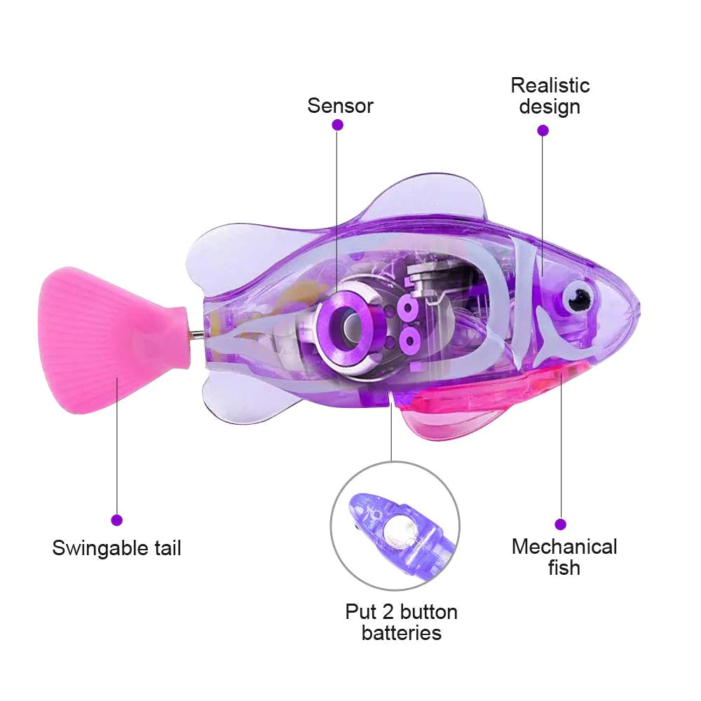 Swim & Pounce: Electronic Fish Cat Toy