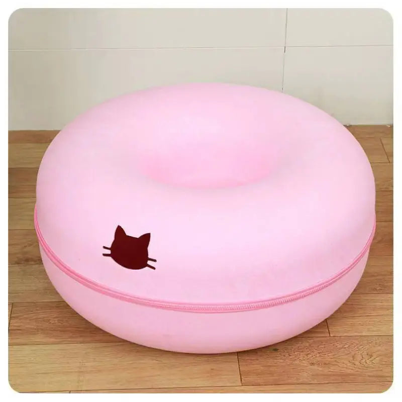 Donut Cat Tunnel Bed